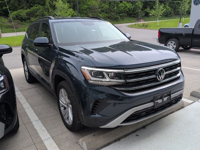 2023 Volkswagen Atlas 2.0T SE w/Technology Blue at Subaru and VW of Moon Township