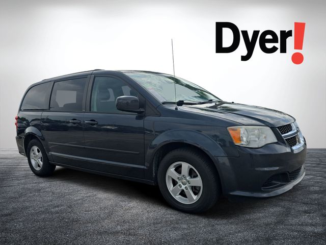 Gray (Maximum Steel Metallic Clearcoat) 2013 Dodge Grand Caravan Minivan Front-Wheel Drive 6-Speed Automatic