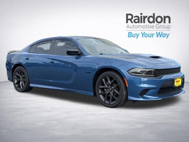 Blue (Frostbite) 2023 Dodge Charger Sedan Rear-Wheel Drive 8-Speed Automatic