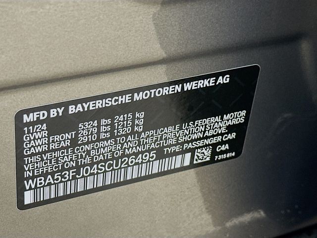 2025 BMW 5 Series 530i xDrive 34