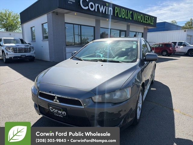 Gray 2011 Mitsubishi Lancer Sedan Front-Wheel Drive Continuously Variable Transmission