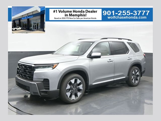 Solar Silver Metallic 2026 Honda Pilot SUV / Crossover All-Wheel Drive Automatic