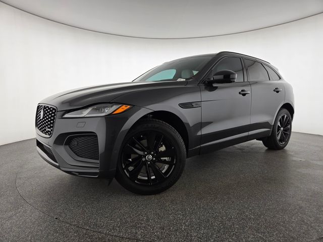 Carpathian Gray Premium Metallic 2025 Jaguar F-PACE SUV / Crossover All-Wheel Drive 8-Speed Automatic