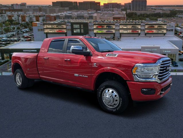 Red 2022 RAM 3500 Pickup Truck Four-Wheel Drive 6-Speed Automatic