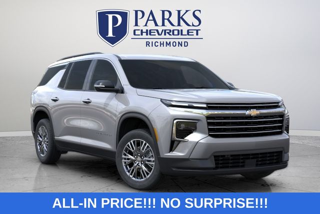 Sterling Gray Metallic 2026 Chevrolet Traverse SUV / Crossover Four-Wheel Drive 8-Speed Automatic