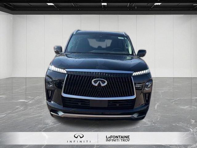 Black Obsidian 2025 INFINITI QX80 Pure 4WD SUV / Crossover All-Wheel Drive 9-Speed Automatic