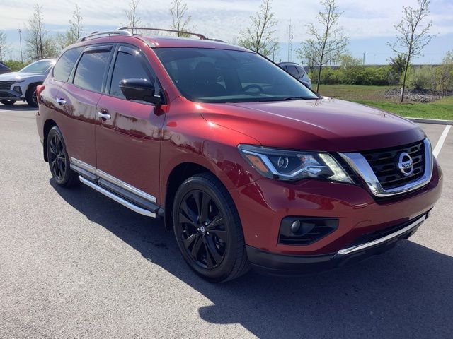 Used 2017 Nissan Pathfinder Platinum with VIN 5N1DR2MM9HC669079 for sale in Indianapolis, IN