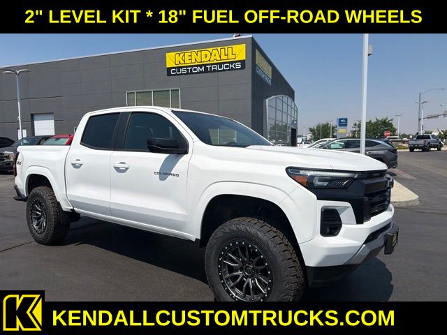 Summit White 2023 Chevrolet Colorado Pickup Truck Four-Wheel Drive 8-Speed Automatic