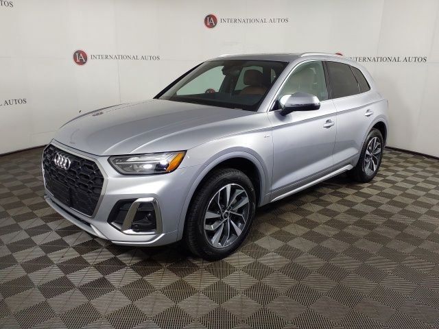 Florett Silver Metallic 2022 Audi Q5 quattro Premium Plus S Line 45 TFSI SUV / Crossover All-Wheel Drive 7-Speed Automatic