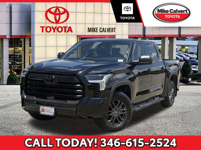 Midnight Black Metallic 2025 Toyota Tundra Pickup Truck 4X2 Automatic