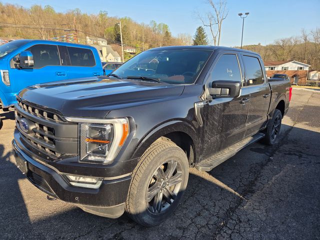 Black 2023 Ford F-150 Lariat SuperCrew 4WD Pickup Truck Four-Wheel Drive Automatic