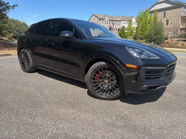 Black 2021 Porsche Cayenne Coupe GTS AWD Coupe All-Wheel Drive 8-Speed Automatic
