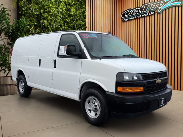 Summit White 2021 Chevrolet Express Cargo Van Rear-Wheel Drive 8-Speed Automatic Overdrive