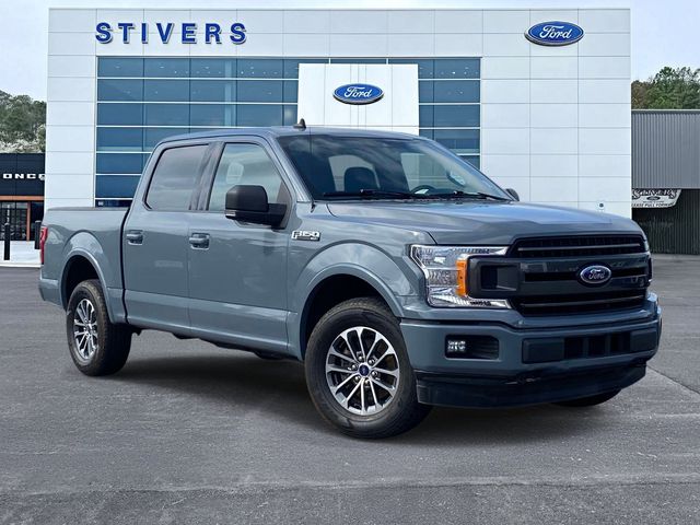 Abyss Gray Metallic 2020 Ford F-150 XLT SuperCrew 4WD Pickup Truck Four-Wheel Drive Automatic