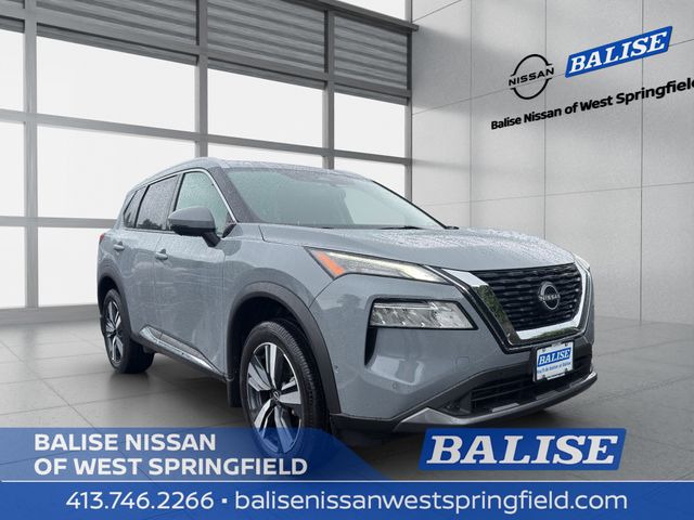 Boulder Gray Pearl 2022 Nissan Rogue SUV / Crossover All-Wheel Drive Continuously Variable Transmission