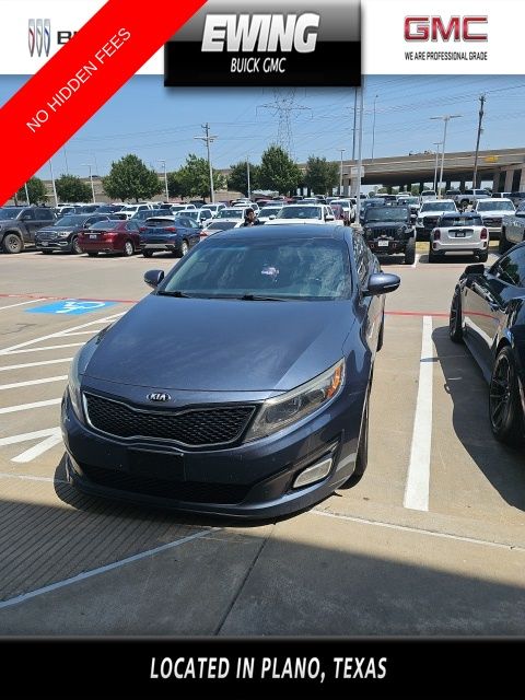 Corsa Blue 2015 Kia Optima Sedan Front-Wheel Drive 6-Speed Automatic