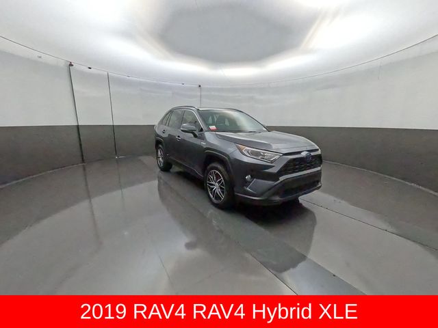 Magnetic Gray Metallic 2019 Toyota RAV4 Hybrid SUV / Crossover All-Wheel Drive Continuously Variable Transmission