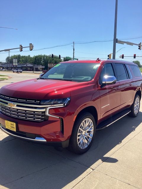 Radiant Red Tintcoat 2023 Chevrolet Suburban SUV / Crossover Four-Wheel Drive