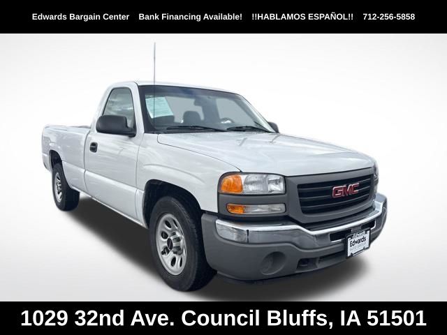 Olympic White 2006 GMC Sierra 1500 Work Truck 6.5 ft. RWD Pickup Truck Rear-Wheel Drive 4-Speed Automatic Overdrive