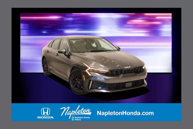 Interstellar Gray 2025 Kia K5 LXS FWD Sedan Front-Wheel Drive 8-Speed Automatic