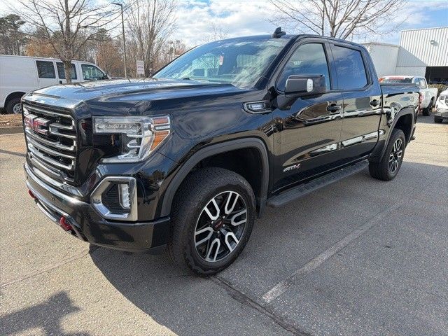 Onyx Black 2021 GMC Sierra 1500 AT4 Crew Cab 4WD Pickup Truck Four-Wheel Drive Automatic