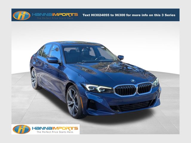 Phytonic Blue Metallic 2023 BMW 3 Series 330i RWD Sedan Rear-Wheel Drive 8-Speed Automatic