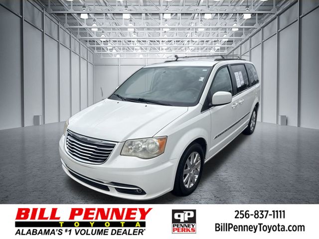 Stone White 2013 Chrysler Town & Country Minivan Front-Wheel Drive 6-Speed Automatic