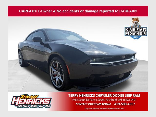 Diamond Black 2024 Dodge Charger Daytona Coupe All-Wheel Drive 1-Speed Automatic