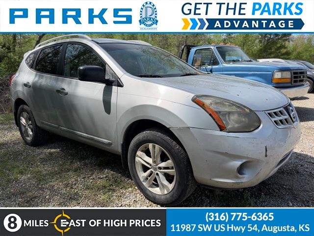 Brilliant Silver 2015 Nissan Rogue Select S SUV / Crossover Front-Wheel Drive Continuously Variable Transmission