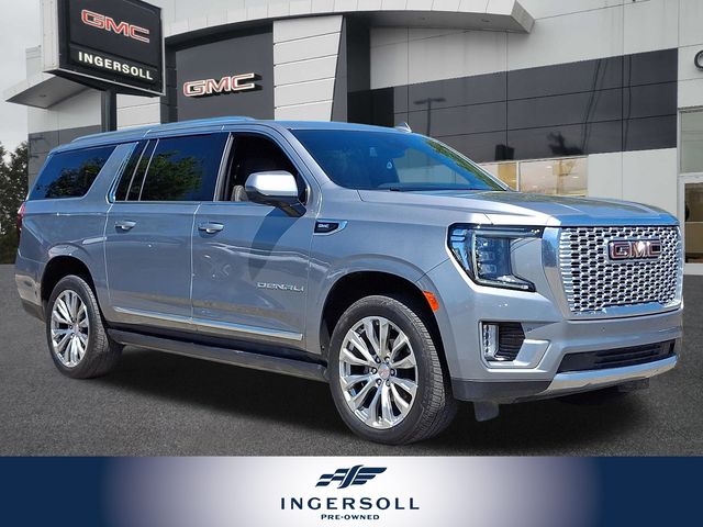 Sterling Metallic 2024 GMC Yukon XL Denali 4WD SUV / Crossover Four-Wheel Drive