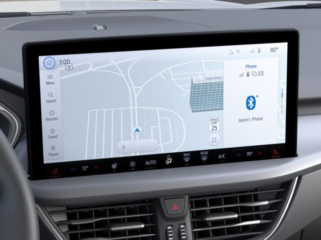 2025 White Metallic Ford Escape Plug-In Hybrid Base FWD SUV