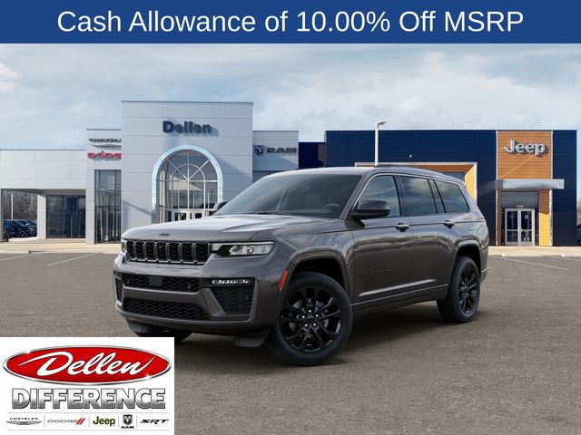 Baltic Gray Metallic Clearcoat 2026 Jeep Grand Cherokee L SUV / Crossover Four-Wheel Drive 8-Speed Automatic