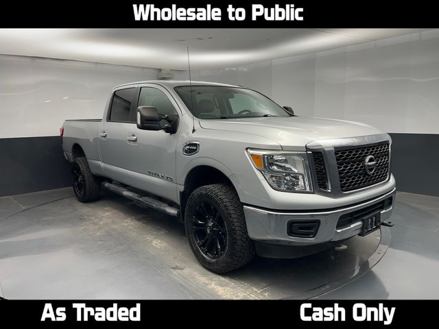 2017 Brilliant Silver Nissan Titan XD SV 4X4 Truck
