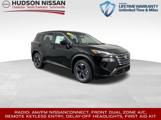 2025 Super Black Nissan Rogue SV FWD SUV