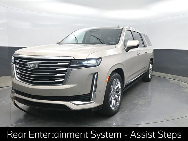 Sandstone Metallic 2021 Cadillac Escalade ESV Premium Luxury Platinum AWD SUV / Crossover Four-Wheel Drive