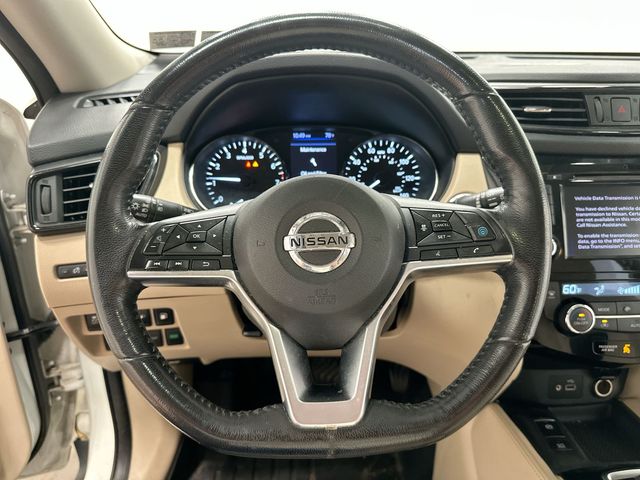 2018 Nissan Rogue SL White at John Sisson Motors