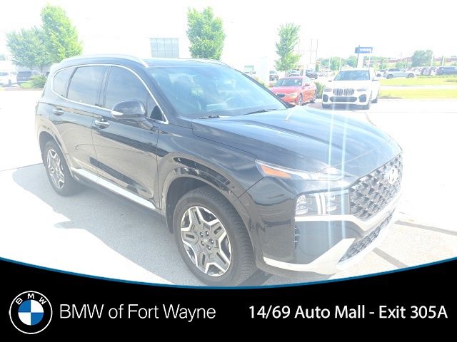Twilight Black 2021 Hyundai Santa Fe SUV / Crossover  Automatic