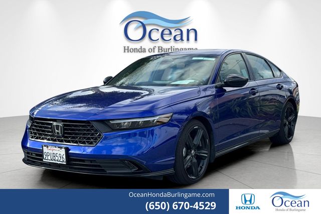 Still Night Pearl 2025 Honda Accord Hybrid Sport-L FWD Sedan Front-Wheel Drive Continuously Variable Transmission