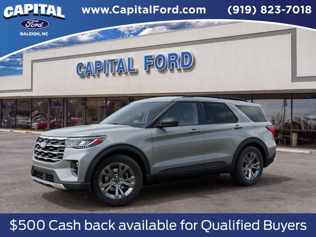 Avalanche Gray 2027 Ford Explorer SUV / Crossover All-Wheel Drive Automatic