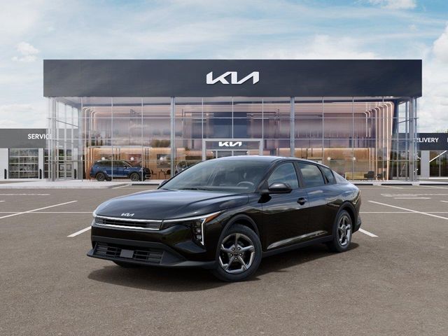Black Pearl 2026 Kia K4 LXS FWD Sedan Front-Wheel Drive Continuously Variable Transmission