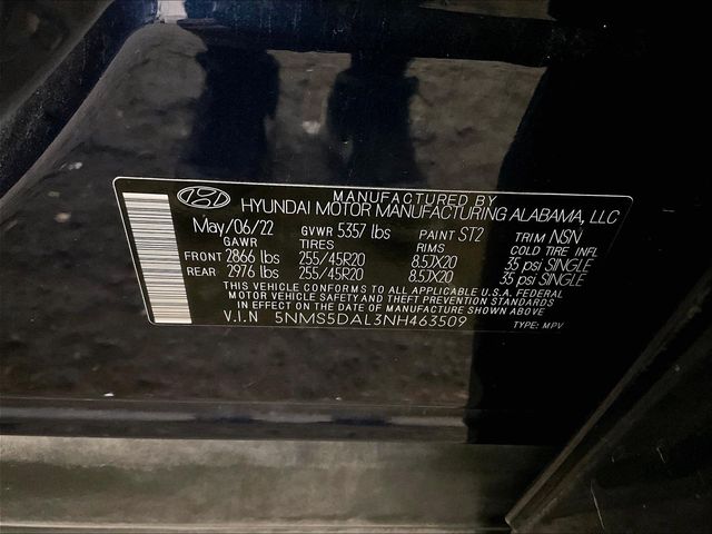 2022 Hyundai Santa Fe Calligraphy Blue at Bob Ruth Ford