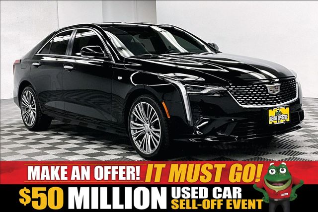 Black Raven 2025 Cadillac CT4 Sedan All-Wheel Drive 8-Speed Automatic