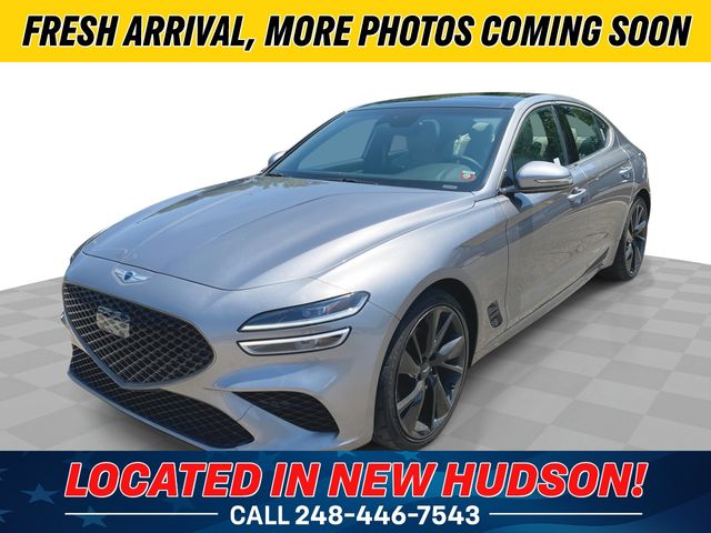 Savile Silver 2023 Genesis G70 Sedan Rear-Wheel Drive 8-Speed Automatic