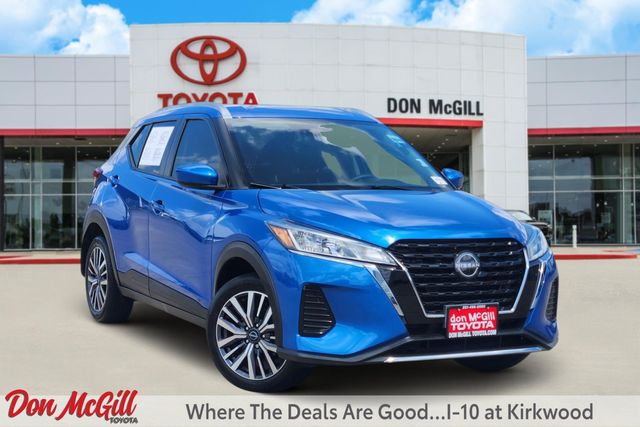 2024 Nissan Kicks SV Blue at South Houston Nissan