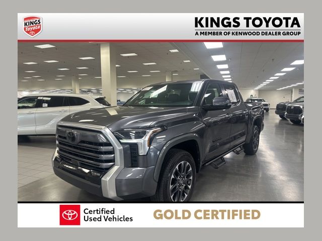 Gray 2025 Toyota Tundra Pickup Truck Four-Wheel Drive Automatic