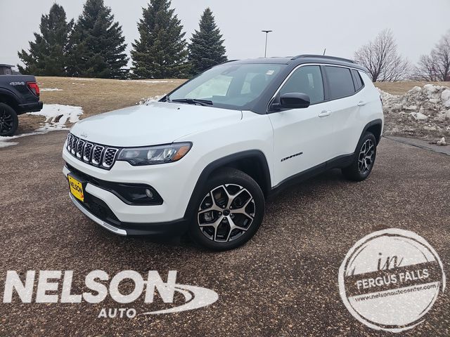 Bright White Clearcoat 2026 Jeep Compass Limited 4WD SUV / Crossover Four-Wheel Drive 8-Speed Automatic