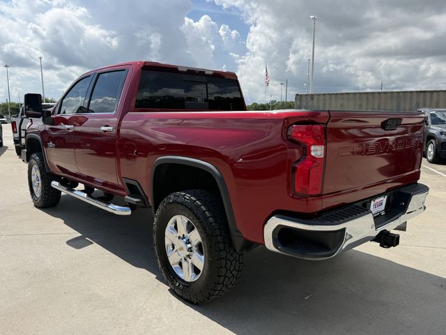 2021 Chevrolet Silverado 2500HD LTZ Red at Traditions Chevrolet
