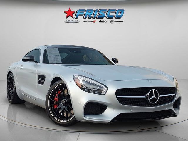 Silver 2016 Mercedes-Benz AMG GT S Coupe Rear-Wheel Drive 7-Speed Automatic