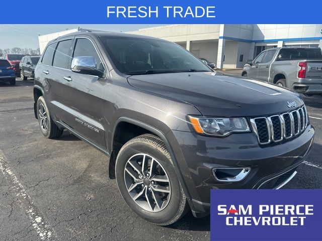 Gray (Granite Crystal Metallic Clearcoat) 2021 Jeep Grand Cherokee Limited 4WD SUV / Crossover Four-Wheel Drive 8-Speed Automatic