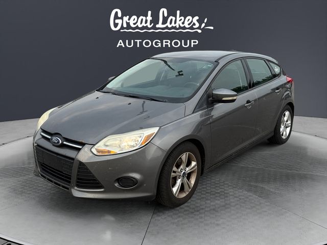 Gray 2013 Ford Focus Hatchback Front-Wheel Drive 6-Speed Automatic